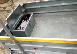 Plataforma de carga. Remolques Autopistas